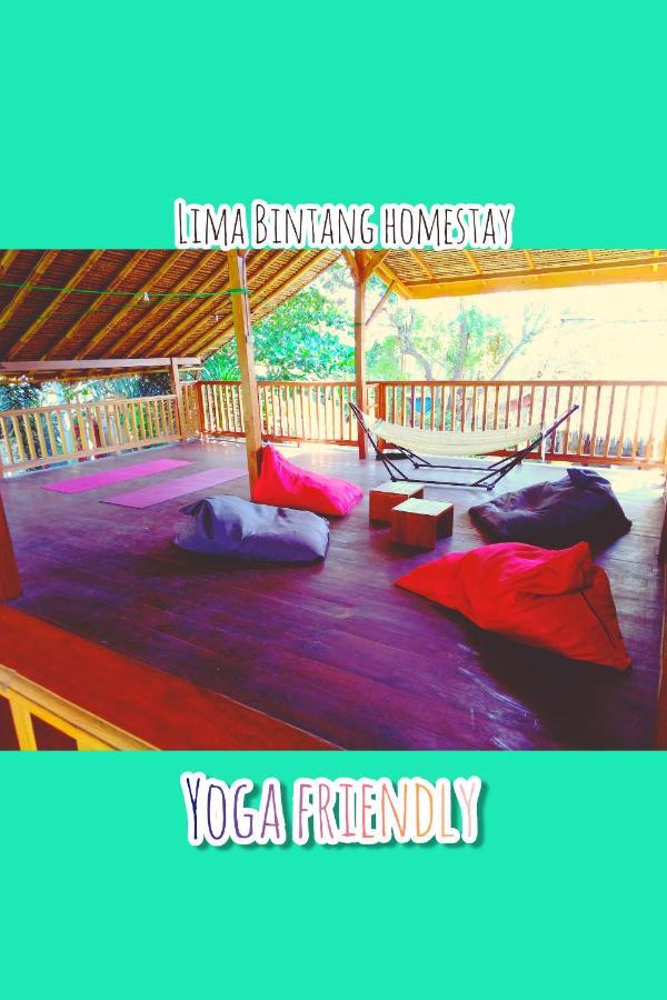 Hotel Lima Bintang Gili Trawangan Esterno foto