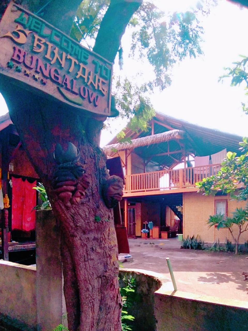 Hotel Lima Bintang Gili Trawangan Esterno foto